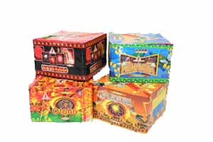 Conjunto 4 Baterias 100 Disparos